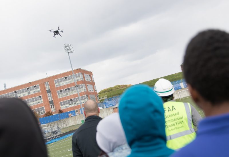 BGE drone team at Mervo