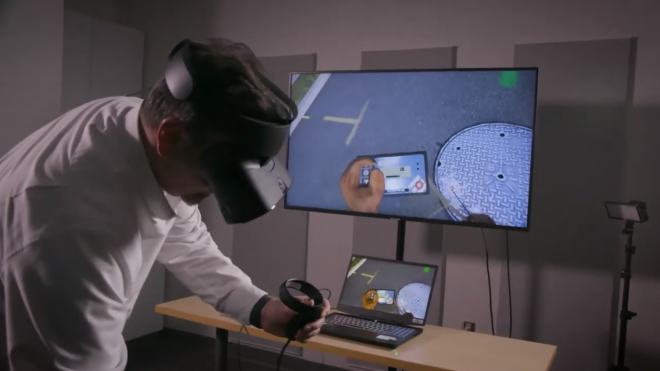 Showcase of BGE VR Training
