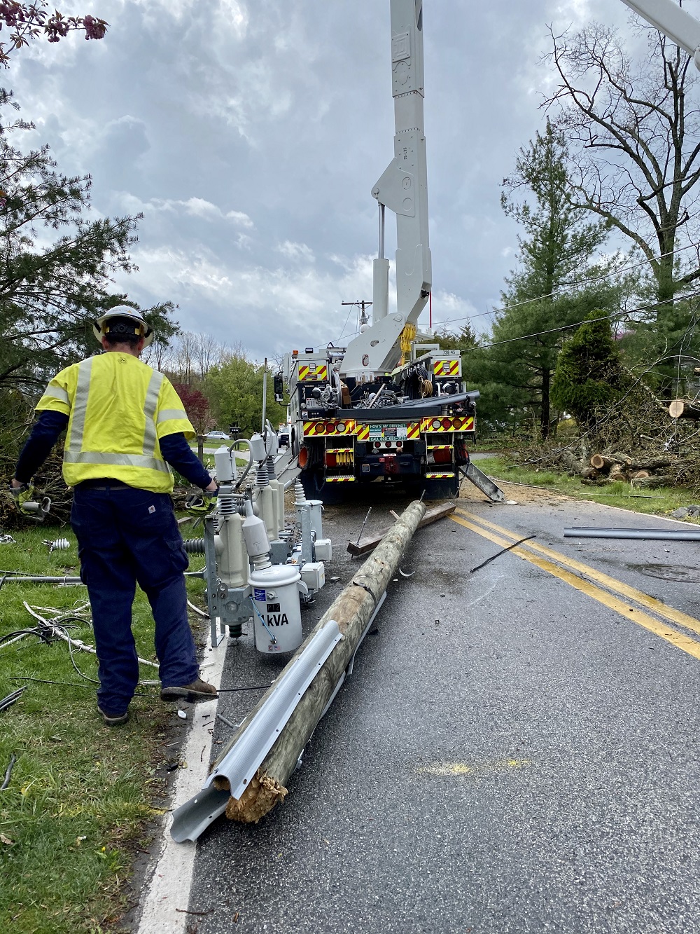 BGE crews repair storm damage