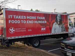 Maryland Food Bank Truck