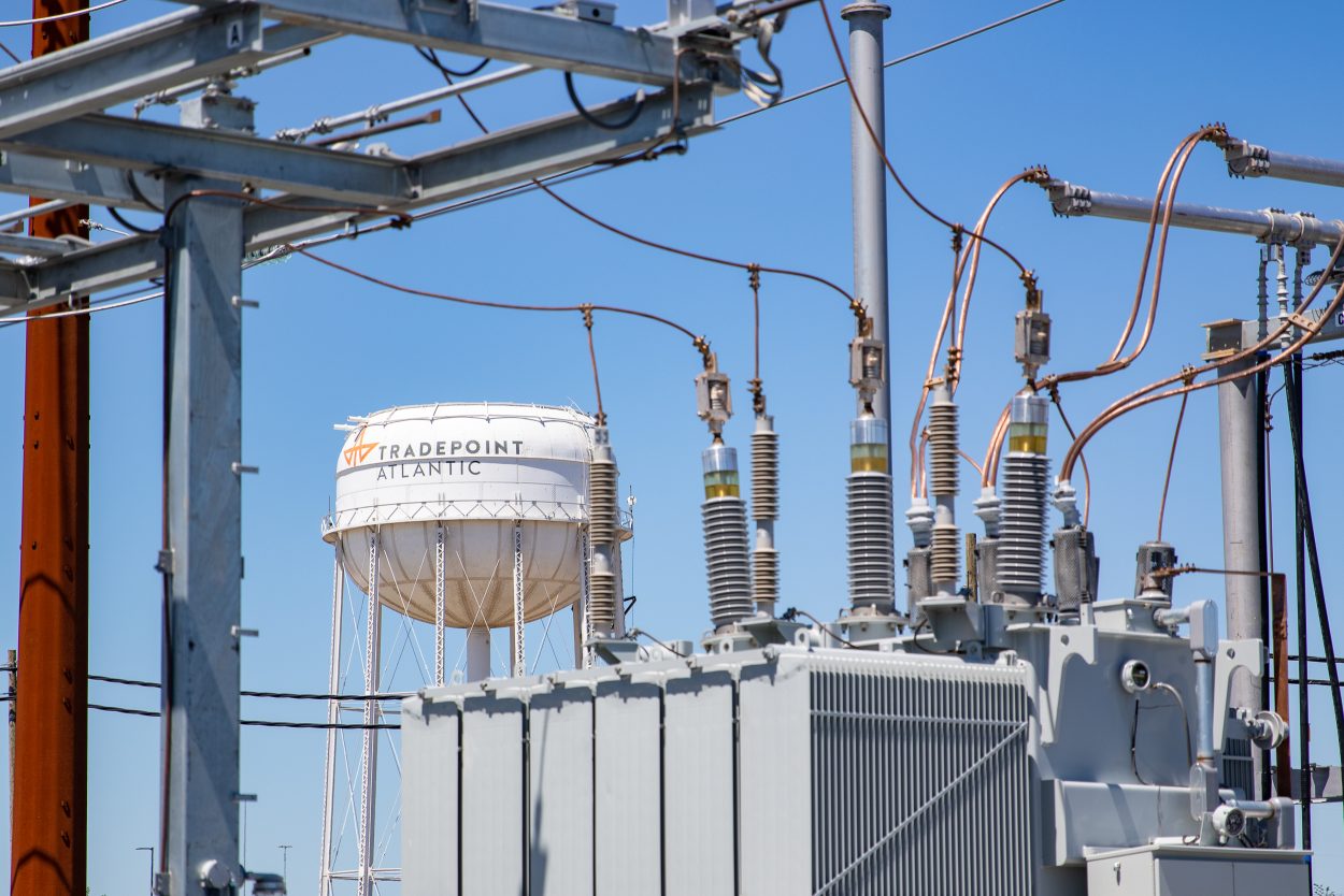 BGE Fitzell substation at Tradepoint Atlantic