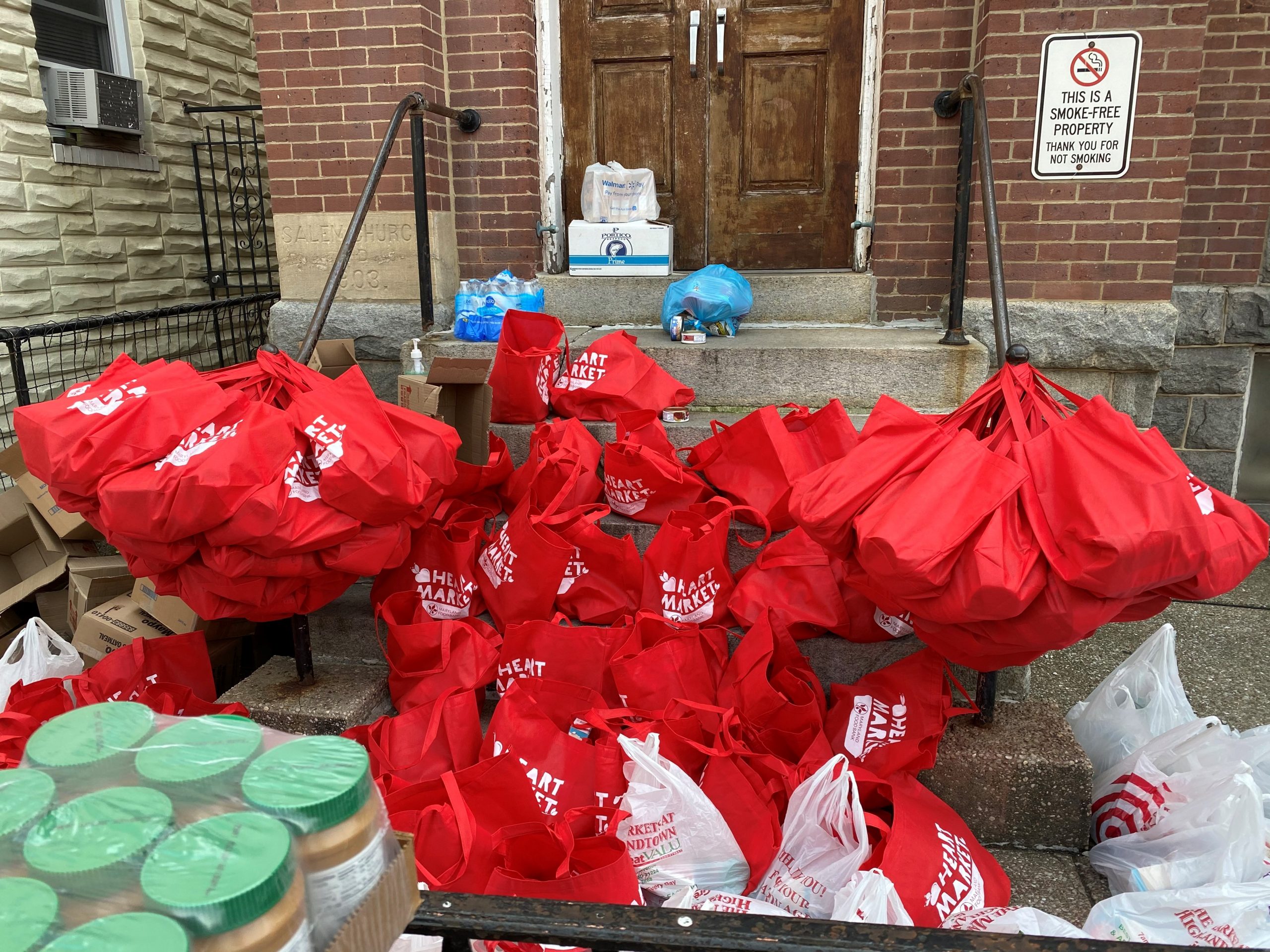Highlandtown food donation