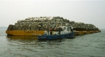 Garbage Barge Mobro 4000