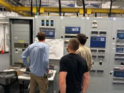 ComEd TCE engineers training in the new lab