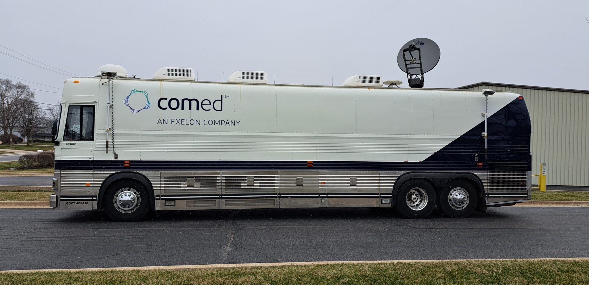 Comed Power Distribution New Mobile Command Vehicle Improves Customer Power Restoration During ...