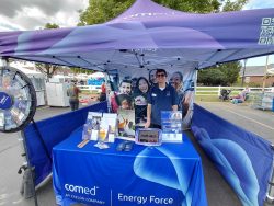 Energy Force Ambassador table setup