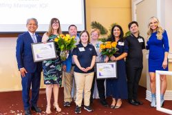 Paula Conrad & Michelle Ptaszek receive the Founder Recognition Award