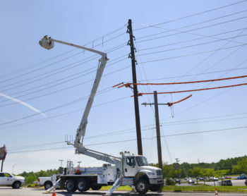 Photo of overhead infrastructure