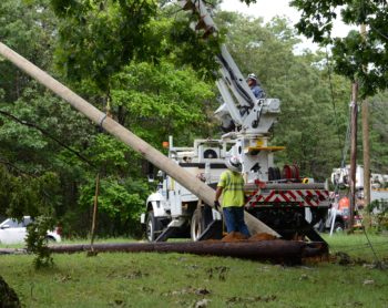 Millvile Atlantic City ELectric Isaias Storm Restoration